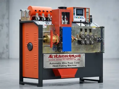 와이어 로프 콘 헤드 융착기 40KW 380V/220V WPM-QF