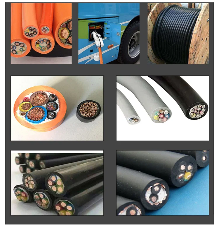 대형 케이블 절단기, 신 에너지 자동차 케이블 절단기, 와이어 절단 기계의 샘플 디스플레이 