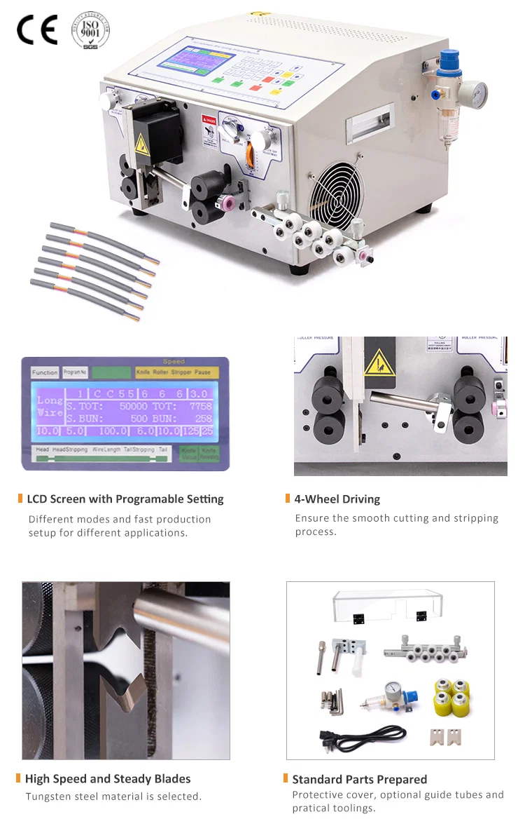 Sheathed cable cutting and stripping machine,Round Wire Stripping Machine, Cutting And Stripping Machine, Cable Strip Product 피복 케이블 절단 및 스트리핑 기계, 원형 와이어 스트리핑 기계, 절단 및 스트리핑 기계, 케이블 스트립 제품
