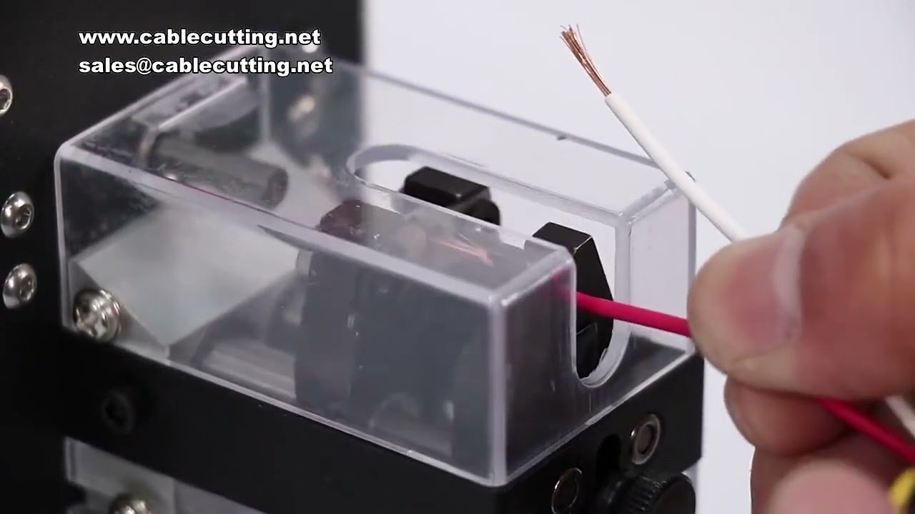 JST 전기 유도 피복 벗김기 | 0.3~4.0mm² 케이블용 반자동 고정밀 소형 와이어 스트리퍼