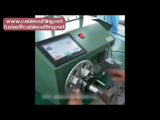 자동 와이어 코일 권선기 5-3018 4540 80mm | 전기 디지털 올인원 터치스크린 케이블 권선기