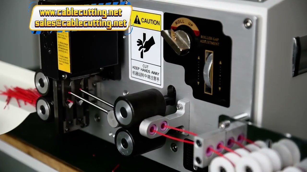 0.1~2.5mm² 케이블 와이어 스트리핑 머신 | 텅스텐 카바이드 블레이드 추가 세트 포함