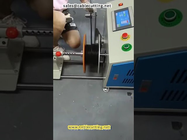 측정 기능이 탑재된 자동 권선 및 결속기