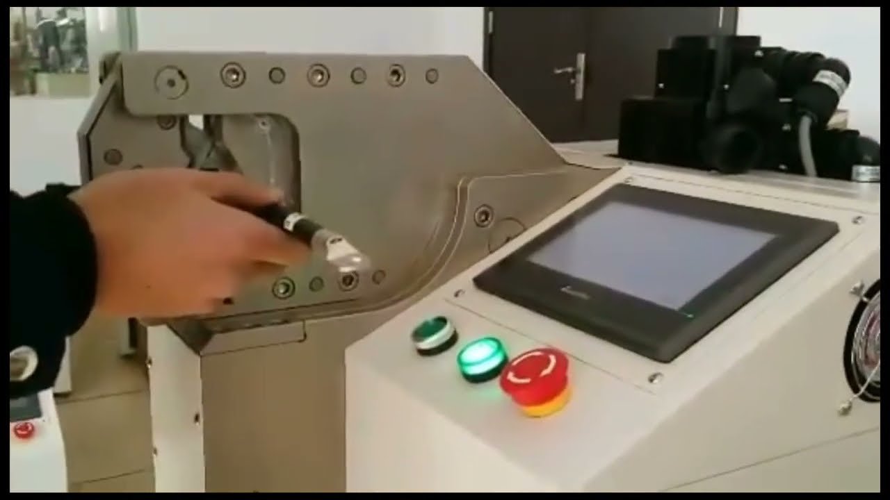 20톤 120mm 사각 와이어 서보 모터 구동 육각형 터미널 압착 금형 기계