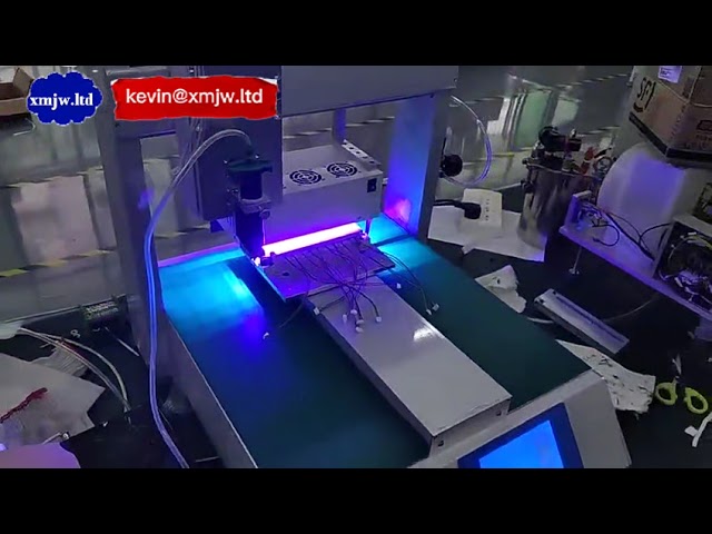 XYZ축 테이블 UV 경화 접착제 디스펜싱 머신 | 정밀 자동 도포 시스템