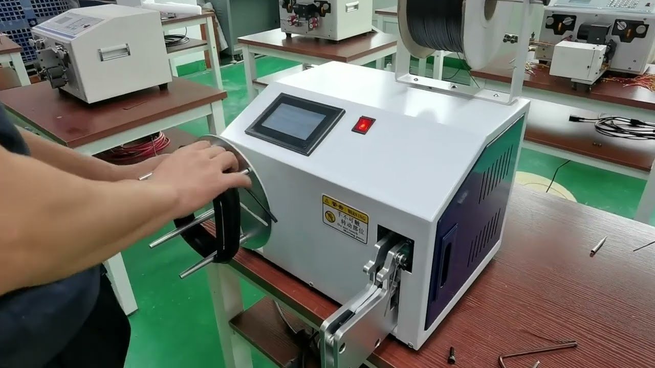 3미터 와이어 권선 및 결속기 실제 작업 영상 | 자동 와이어 권선기