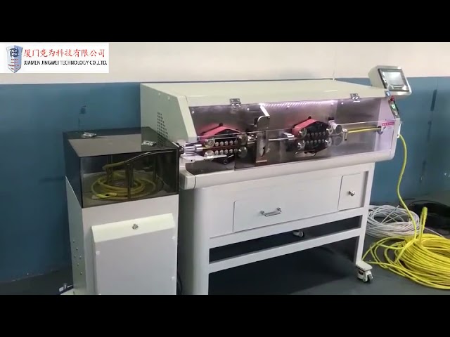 두꺼운 전선 피복 벗기기 및 절단기 | 산업용 케이블 스트리핑 머신