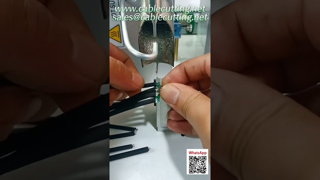 휴대용 보조배터리 분기 납땜용 반자동 용접기