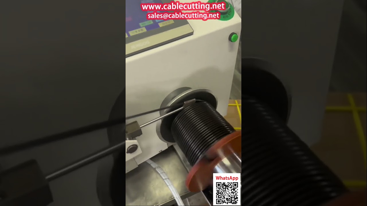 PVC 용접 와이어 정밀 권취 및 계량기 내장 자동 포장기