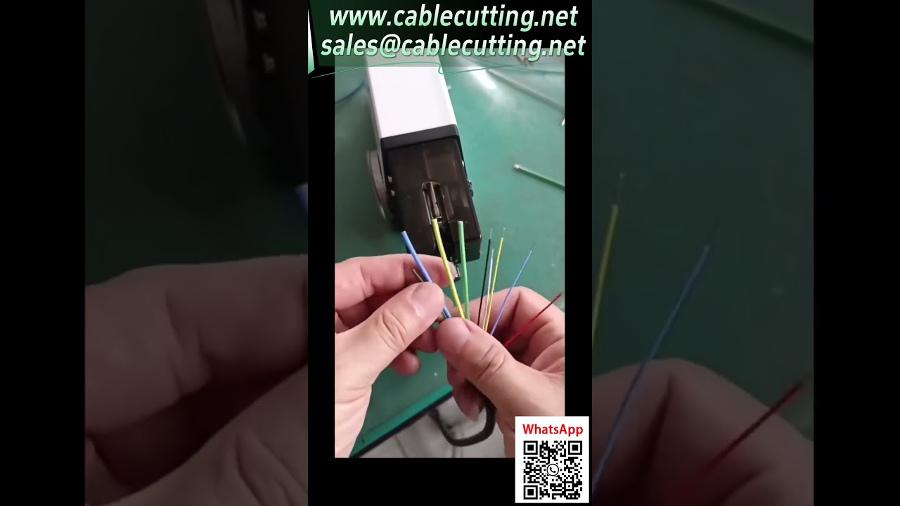 고속 유도식 공압 피복 벗김기 0.3초/회, 0.03-2.0mm² 전선 손상 없는 자동화 장비