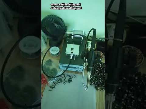 75W 반자동 풋 페달 납땜기 | 110V/220V 겸용 전기 인두기 LE