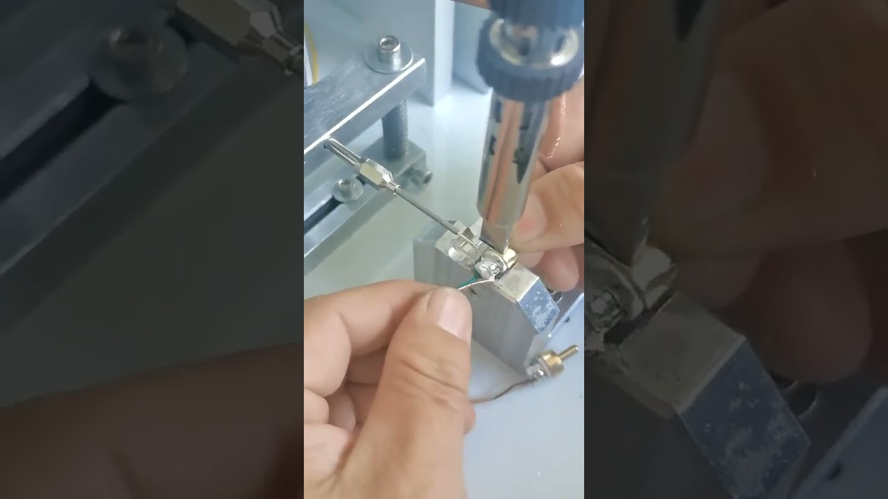 반자동 발판식 USB PCB LED 스트립 라이트 케이블 납땜기