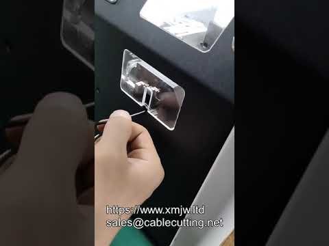 0.5mm²~2.5mm² 페룰 자동 와이어 스트리핑 및 압착기 | 고효율 전선 종단 장비