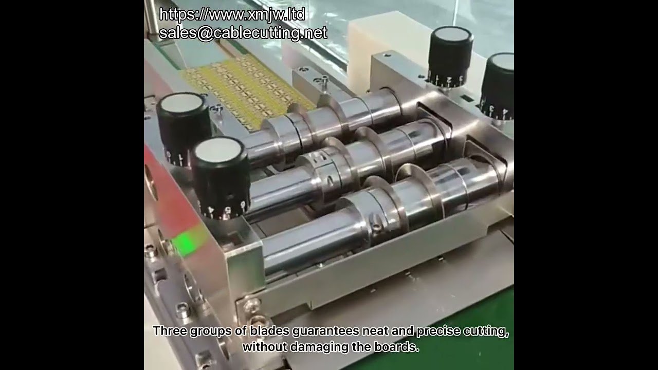 다중 블레이드 FR4 PCB LED 기판 분리기 | V-스코어 PCB 절단기