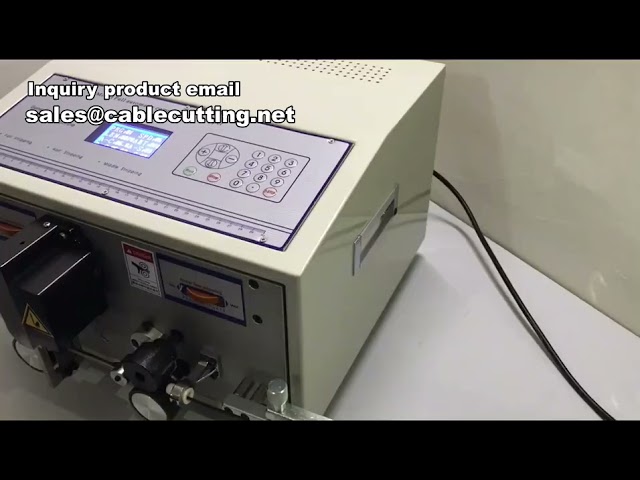 전선 자동 박피기, 셀프 조정 전선 스트리퍼 커터 머신, 전동 전선 박피기
