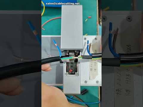 초음파 와이어 하네스 용접기 3x 2.5mm² + 1x 주석 도금 구리선 완벽 용접 결과 #공장자동화