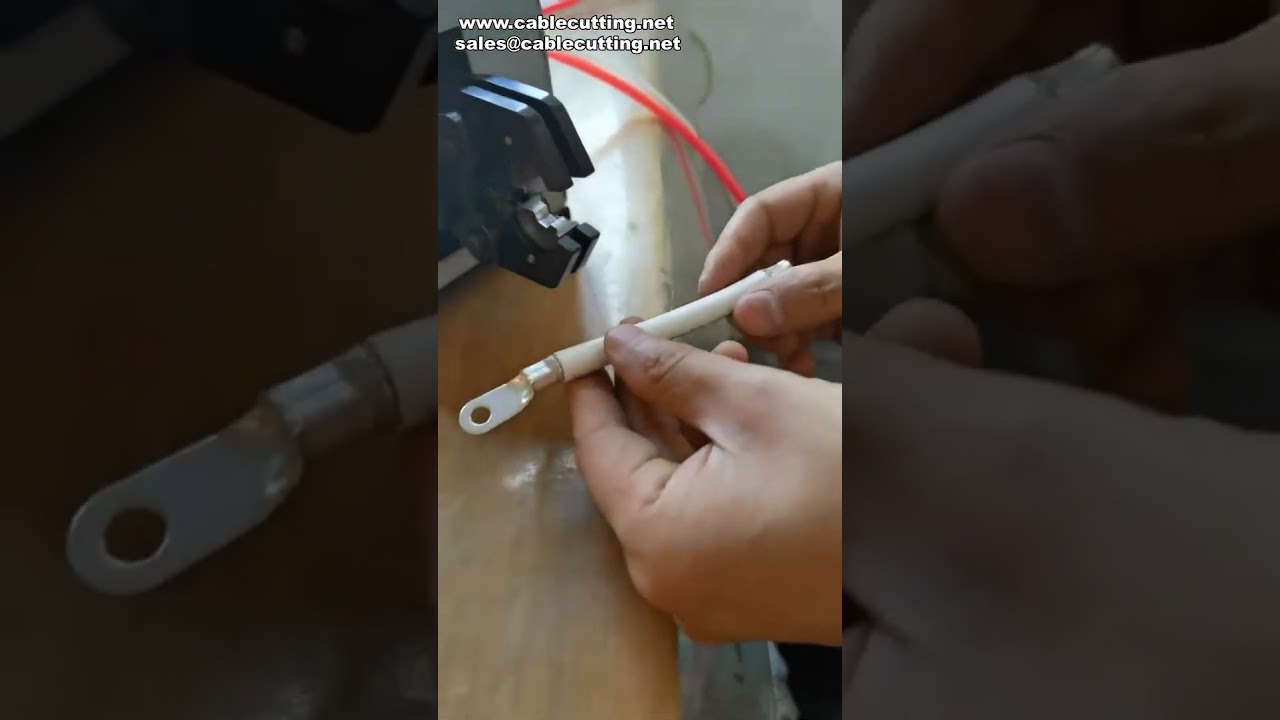 구리 러그 및 오픈 러그용 공압 와이어 크림퍼 | 효율적인 산업용 크림핑
