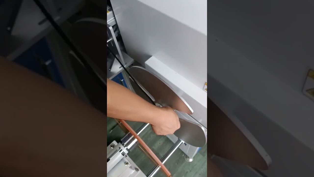전선 & 케이블 미터 계수, 트래버싱, 절단, 피복 벗기기 및 권취기 #기계 #공장