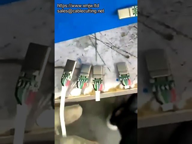 고정밀 베벨 커팅 머신 | 자동 와이어 가공 솔루션