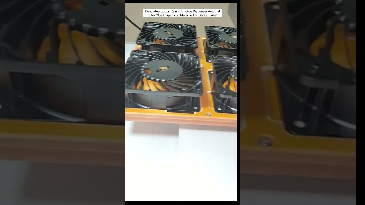 자동 에폭시 핫글루 디스펜서 | 벤치탑 접착제 도포기로 스티커 라벨 생산 효율 극대화