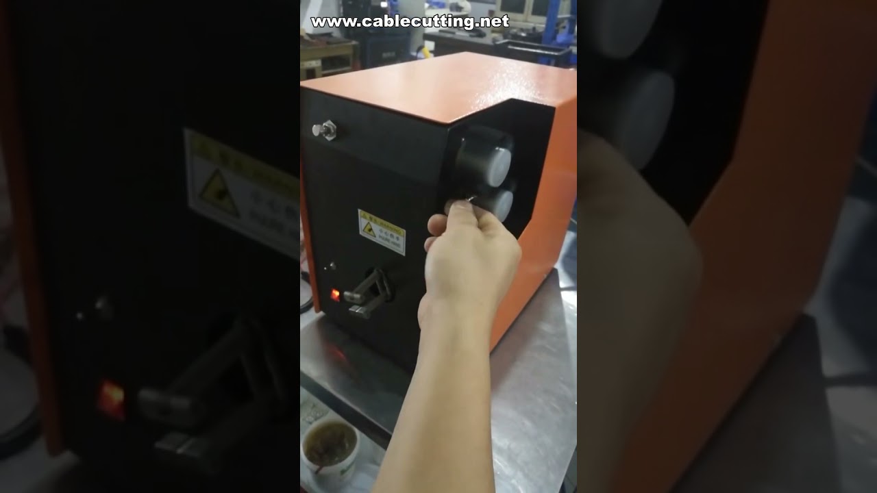 자동 차폐 와이어 케이블 역전 및 브러싱 머신 | 실드 와이어 편조선 가공 자동화
