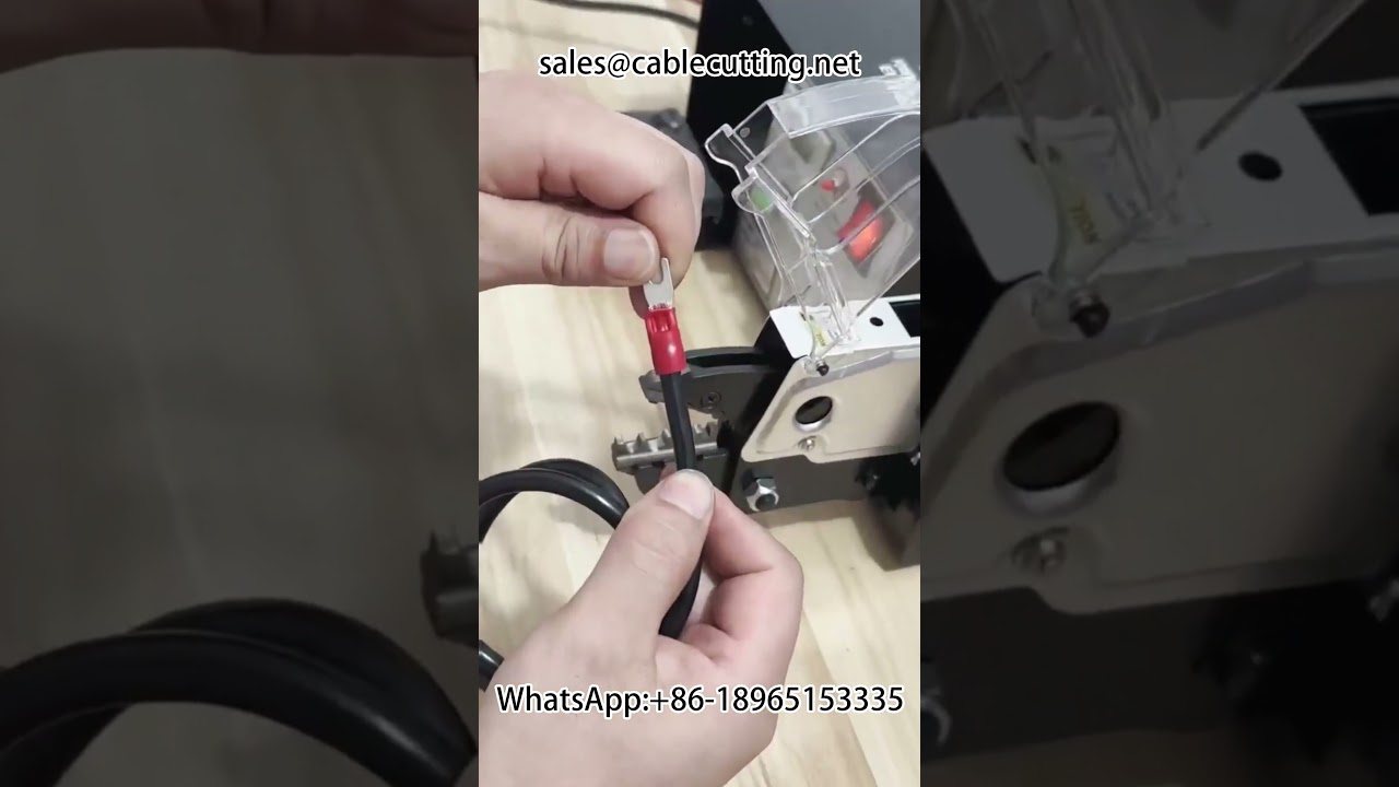 전동 터미널 압착기로 RV8 4 터미널 정밀 압착 | 생산성 향상
