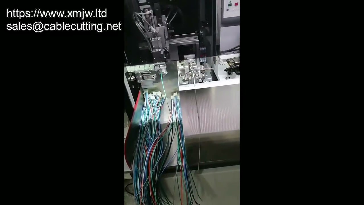 풀 오토매틱 더블 헤드 딥 스루 플라스틱 쉘 터미널 머신