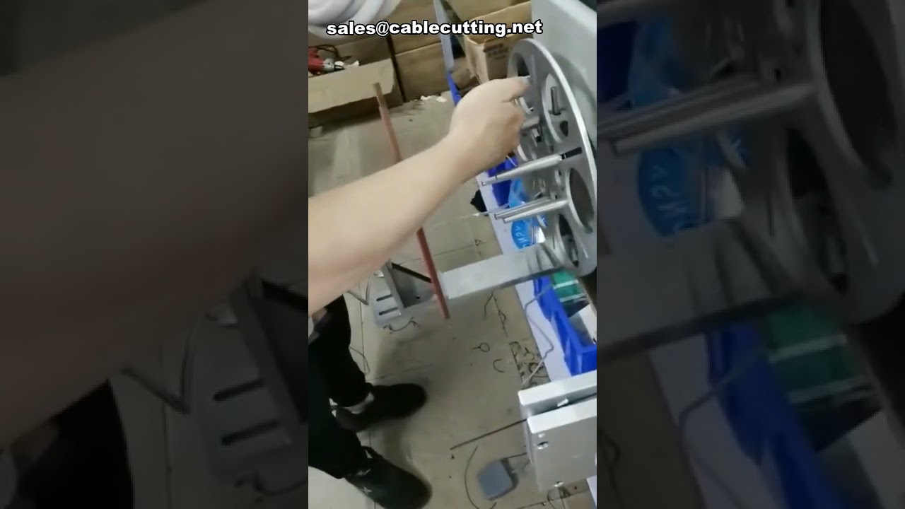 대형 케이블 권선 및 결속기 | 미터 코일링 자동 와인딩 장비