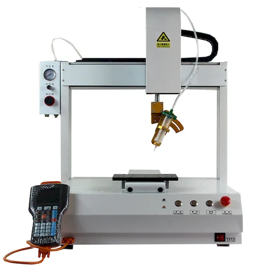 글루 디스펜싱 머신 WPM-334 - 글루 디스펜싱 로봇