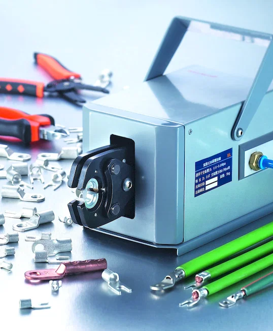 공압 단자 압착기 WPM-50L - 반자동 압착기